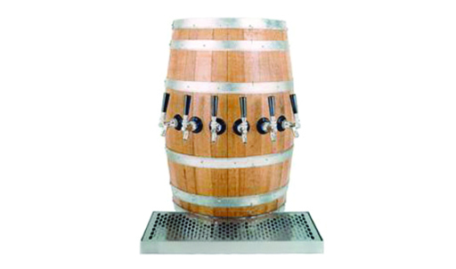 Wood Barrel Beer Towers