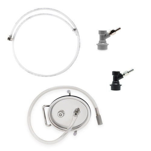 Ball Lock Connector Kit + Keg Lid + Barrier HB Jumper