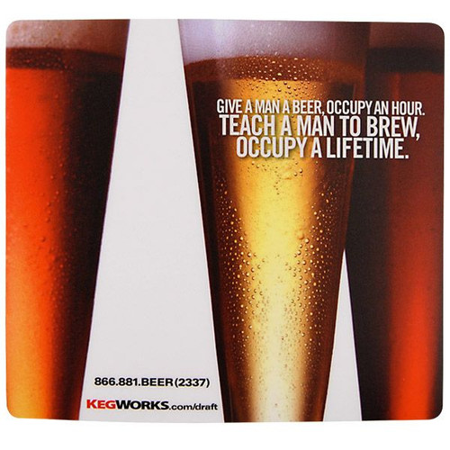 Teach A Man To Brew, Occupy A Lifetime Mouse Pad