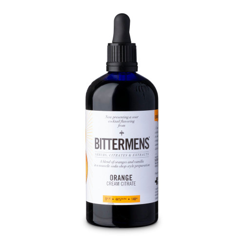 Bittermens Orange Cream Citrate Cocktail Syrup - 5 oz