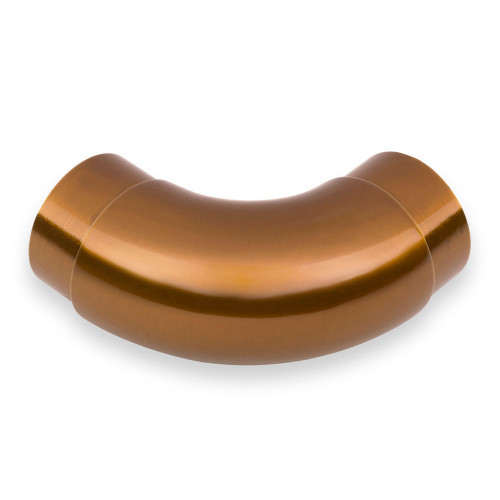 Curved Flush Elbow Fitting 90 Degree - Sunset Copper -2" OD