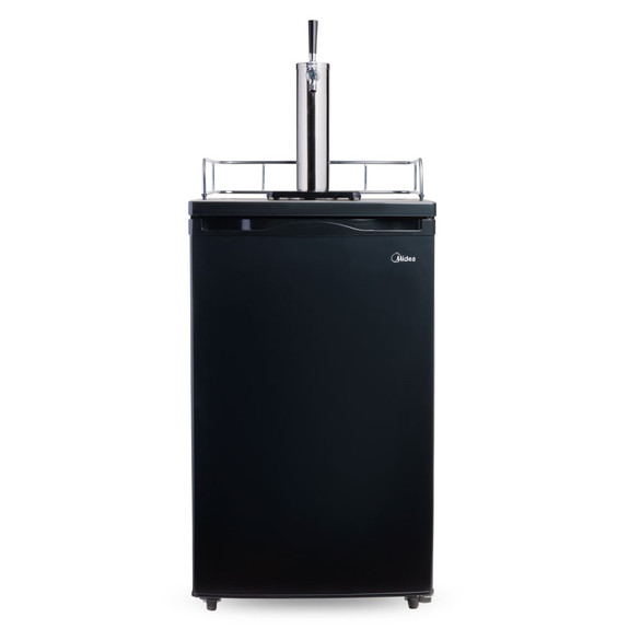 Economy Kegerator - Single Tap - Black Door