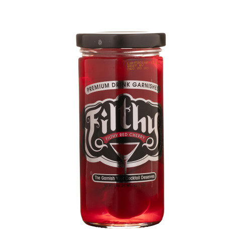 Filthy Long Stemmed Red Cherries - 8 oz Jar