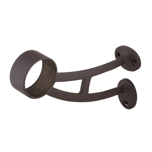 Bar Mount Foot Rail Bracket - Oil Rubbed Bronze - 2" OD