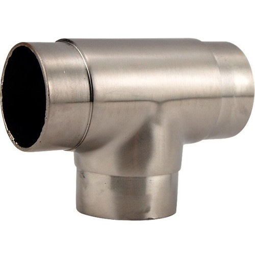 Brushed Stainless Steel Arm Rail Fitting