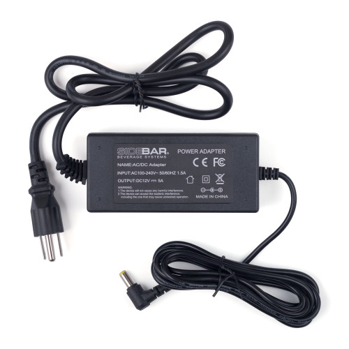 AC Adapter for SideBar Electronic Beverage Dispenser