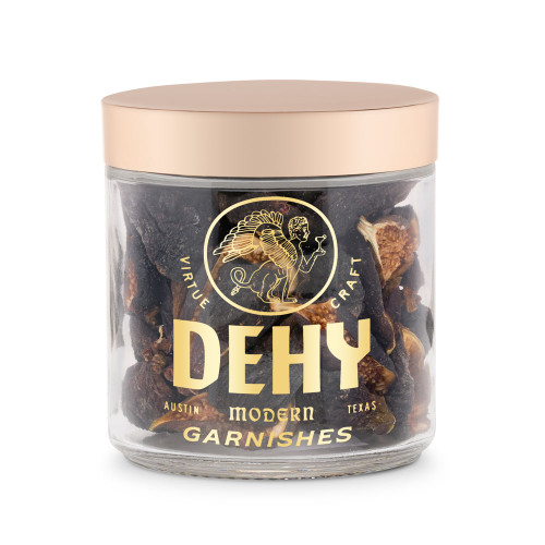 Hand Cut Dehydrated Figs Cocktail Garnish - 16 oz Jar