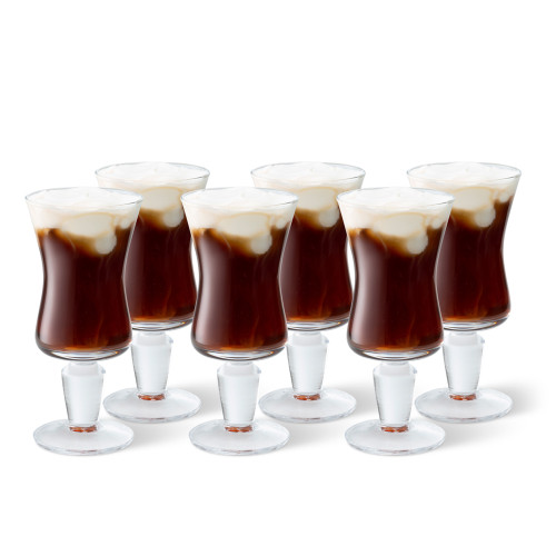 Urban Bar Irish Coffee Glasses - Set of 6 - 7.1 oz